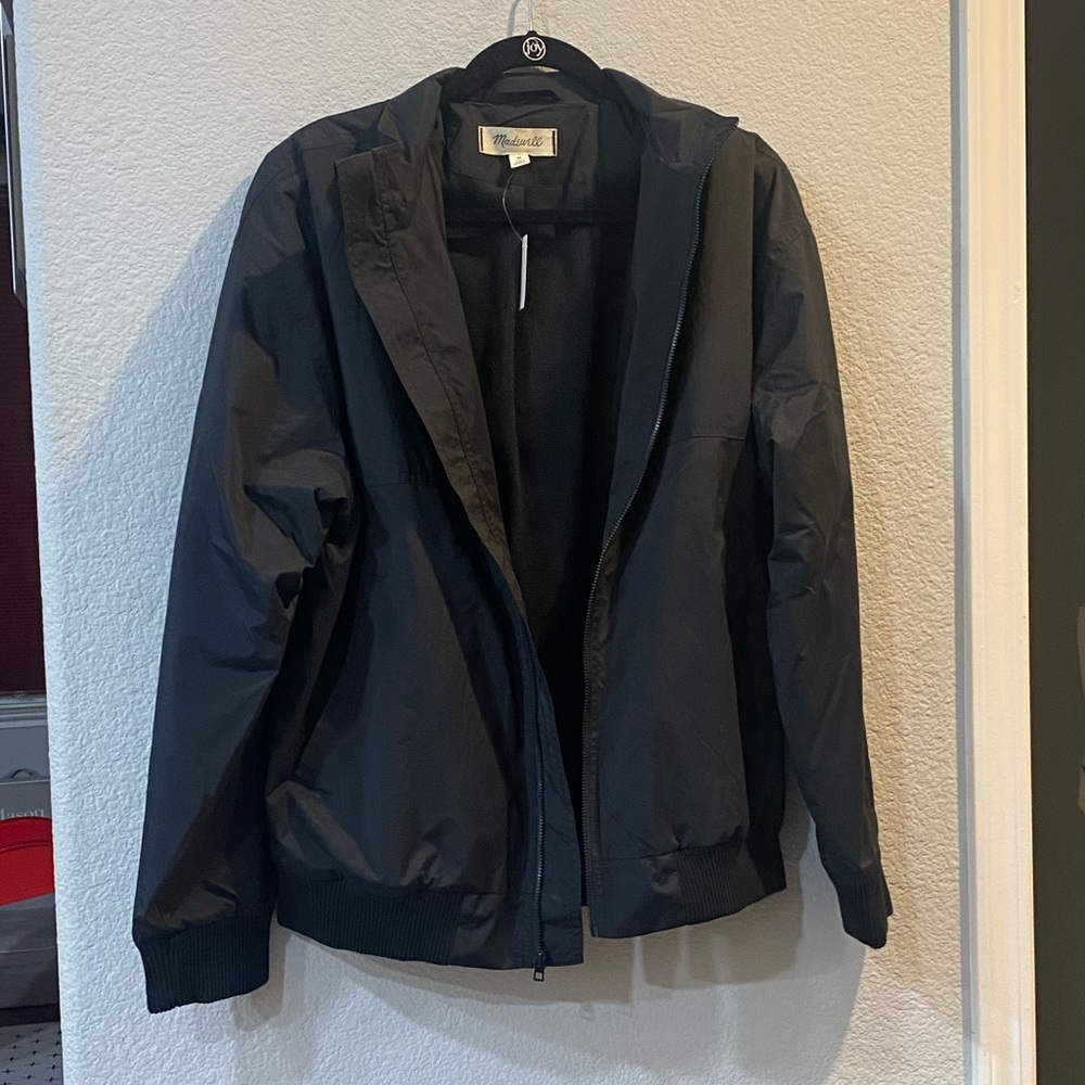 Madewell Fleece-Lined Bomber Jacket
